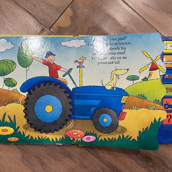 New "Service Vehicles" Board Book with Sounds - Picture 7 of 7